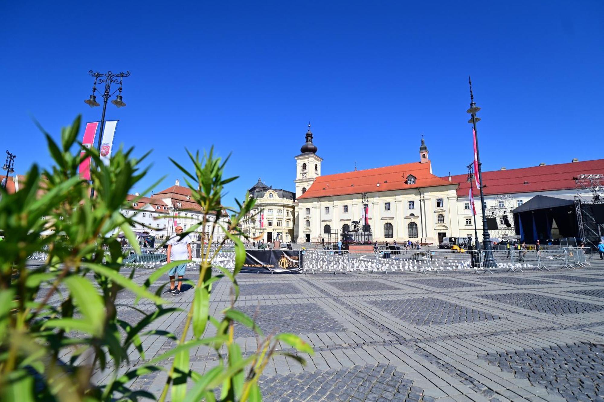 A&N Central Apartment Sibiu Bagian luar foto